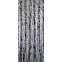 Bobbel Home - Vliegengordijn Kattenstaart - 90 x 220 cm - Wit/Grijs