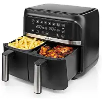 Nedis HEISSLUFT FRITEUSE 2x3,8L (KAAFD350EBK SW)