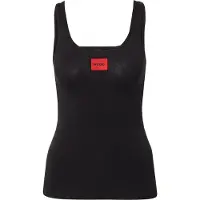 HUGO Maillot de corps rouge sang / noir