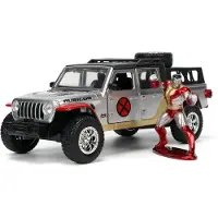 Jada Toys Marvel Diecast Modèles 1/32 X-Men Jeep Gladiator Display (6)