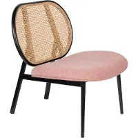 Zuiver Fauteuil relax Spike de , couleur Natural/Rose