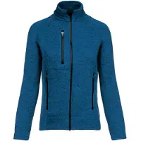 Kariban Gilet femme zippé, en chiné