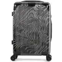 Kimood Trolley cabine à 4 roues multidirectionnelles Black - Kimood KI0838 - Taille One Size