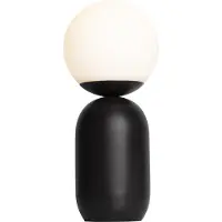 Nordlux Lampe de table Notti noir et blanc