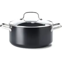 Greenpan Casserole GreenPan Copenhagen avec Revêtement Antiadhésif en Céramique avec Couvercle 24