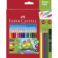 Faber-Castell Crayon de couleur (24 x)