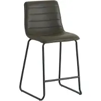 Dimehouse Tabouret De Bar Vert Industriel Mark