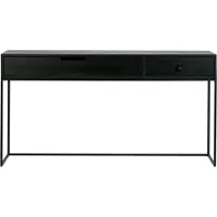 Woood Table d'appoint exclusive Silas - Frêne - Blacknight - 74x140x40