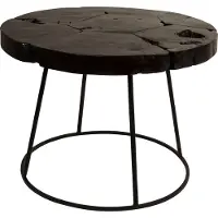 Dutchbone Table d'appoint industrielle Mina