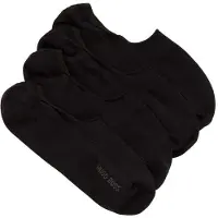 HUGO BOSS Boss 2-pack Shoeliner Finest Soft Cotton Black Str 43-44 2 stk.
