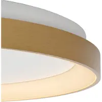Lucide Vidal Plafonnier Matt Gold | Brass | 1x38W 2700K