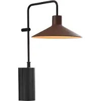 Bover Platet A/01 Applique Murale Extérieure Brown