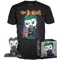 Funko POP! Pop! Jim Lee Joker Figure And Short Sleeve T-shirt Noir,Multicolore L Enfants