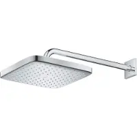 GROHE Set de douche de tête Tempesta Cube 250, EcoJoy (1 Type de jet, 8.30 l/min)
