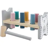 Polar B Banc en bois Viga Polarb avec marteau - Montessori