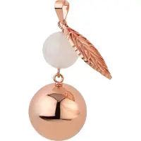 Bola FANTASY Rose Gold Pearl Leaf bola de grossesse 1 pcs