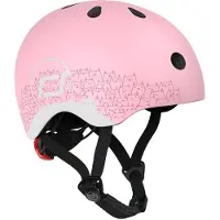 Scoot & Ride Casque de Vélo - Reflective Rose - - 45-51 cm - Casque de Vélo
