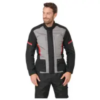 FASTWAY Touring Men 211 Veste Textile Gris/Noir/Rouge 50 hommes