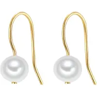 Valero Pearls Boucles d'oreilles jaune d'or