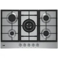 Beko Table De Cuisson à Gaz Hiaw 75225 Sl 75 Cm