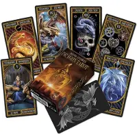 Fournier Cartes de tarot des dragons Anne Stokes