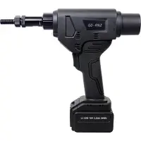 Goebel GOEBEL- Akku Blindnietmuttern Schrauben Setzwerkzeug GO-RN2 - M8 / M10 / M12 mm Blindnietmutternset