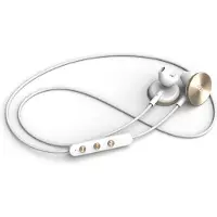 I.am+ BUTTONS - Écouteurs avec micro - intra-auriculaire - montage sur l'oreille - Bluetooth - sans fil - blanc