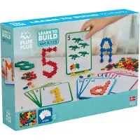 Plus plus Kit de découverte ABC et 123 600 pièces