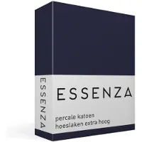Essenza Drap-Housse Essenza Premium Nightblue (Percale)-90 x 210 cm