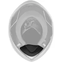 AGV K6 Casque Mentonnière Noir Noir One Size