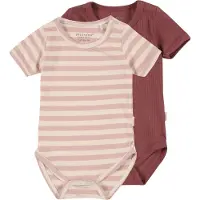 Minymo Bodies m/c - 2 Pack - Violet Ice - - 1 an (80) - Body M/C
