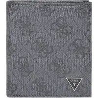 GUESS Hommes, Portefeuille, Vezzola, Textile Wallet, SMEVZLLEA22, Black, For Men, Noir