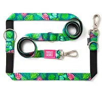 Max & Molly Laisse multifonctions Max & Molly Tropical pour chien - taille S : L 200 x l 1,5 cm