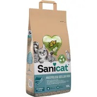 Sanicat Cellulose 10 l litière pour chat à base de plantes