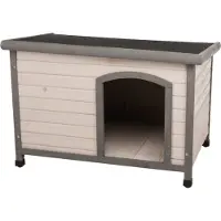Trixie Niche Classic à toit plat Taille M-L: L 104 x l 68 x H 72 cm, gris