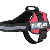 Julius-K9 Harnais Power, taille 0-3 (71–96 cm/50 mm), rouge