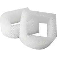 Drinkwell Fontaine en céramique PetSafe Streamside pour chat et petit chien - 2 filtres en mousse de rechange