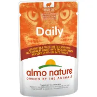 Almo nature 24x70g canard, poulet Daily Menu - Pâtée pour chat