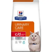 Hill's Pet Nutrition PD c/d Urinary Care - Stress - Feline - Poisson de Mer - 8 kg
