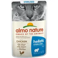 Almo nature Sterilised - Sachet - Poulet - 30 x 70 g