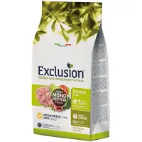 Exclusion 12 kg Exclusion Mediterraneo adulte medium avec poulet croquettes pour chien
