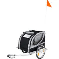 Karlie Doggy Liner Paris Bike Trailer Noir