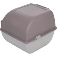 Sonstiges Maison de toilette auto-nettoyante Roll'n clean taupe/gris - pour chat