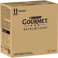 Gourmet 48x57g Revelations Mousseline bœuf, poulet - Pâtée pour chat