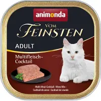 Animonda Vom Feinsten 32x100g Adult cocktail de viandes - Pâtée pour chat