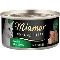 Miamor Feine Filets Naturell Chicken&amp;Duck 24x80g poulet et canard dans sa propre sauce