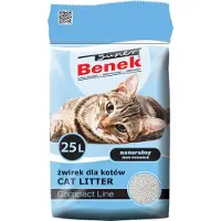 Super Benek Litière Pour Chat Compact Natural 25l
