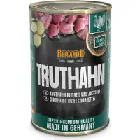 Belcando Super Premium Dinde, riz, courgette 6x400 g nourriture humide pour chien