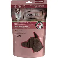 Chewies 2x150g Chewies lamelles de viande cheval paquet économique nourriture complémentaire pour chien