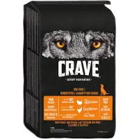 Crave Nourriture sèche avec dinde et poulet 11.5kg pour chiens adultes